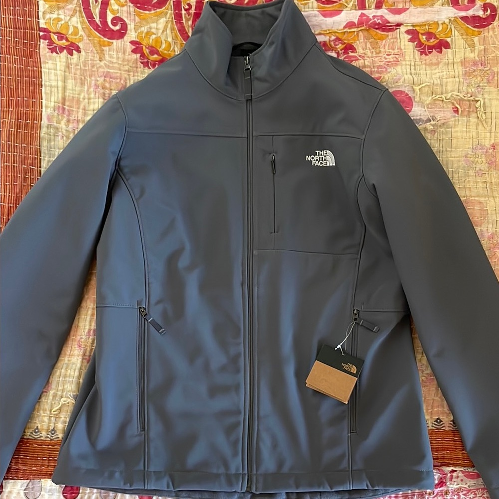 The North Face Charcoal Softshell Jacket